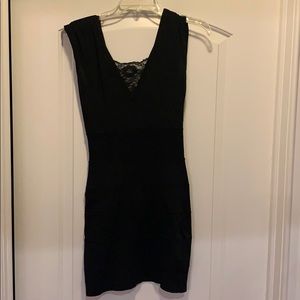 BEBE black bandage dress